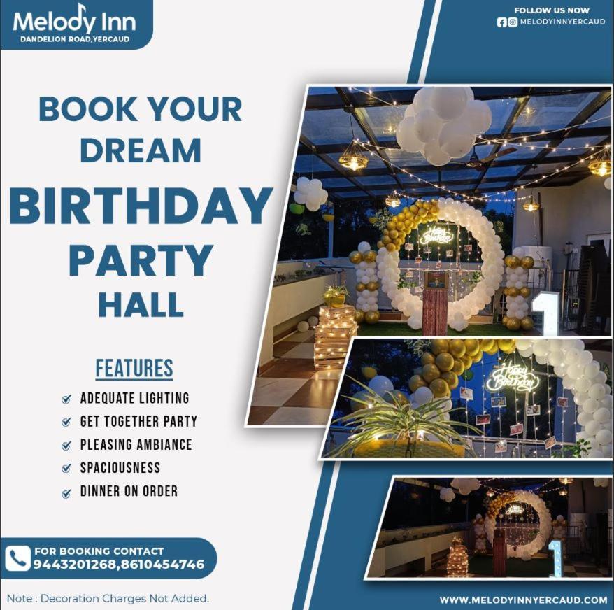 Melody Inn Luxury Home Stay Yercaud Exteriör bild
